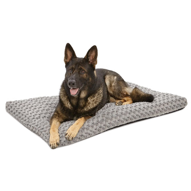 QuietTime® Deluxe Ombré Swirl Pet Bed – Grey - 18 inch